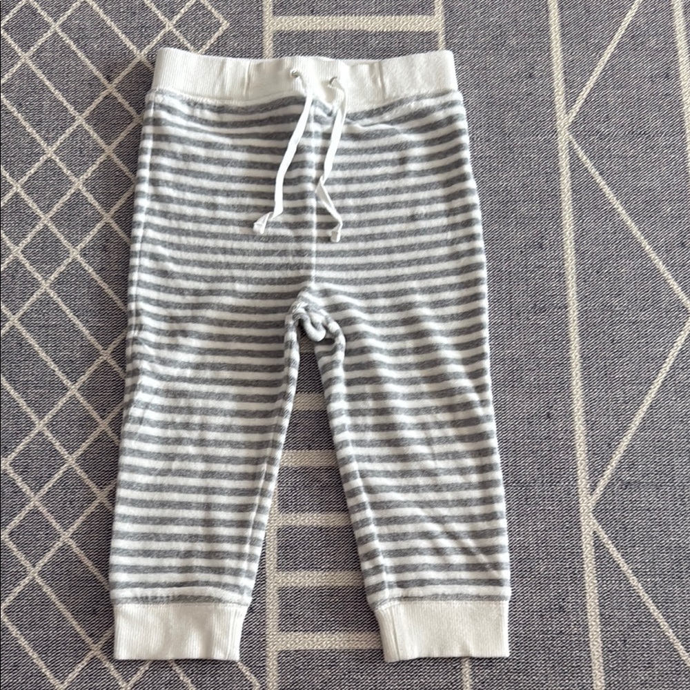 Burberry Striped Lounge Pants